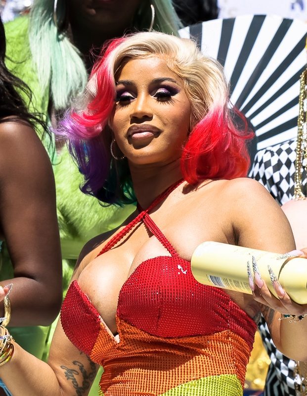 Cardi B, Paco Rabanne, Paris Fashion Week