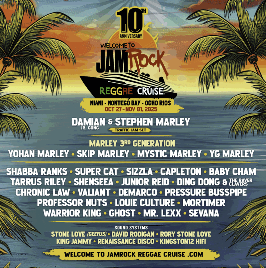 WELCOME TO Jamrock, DAMIAN MARLEY, CRUISE, REGGAE